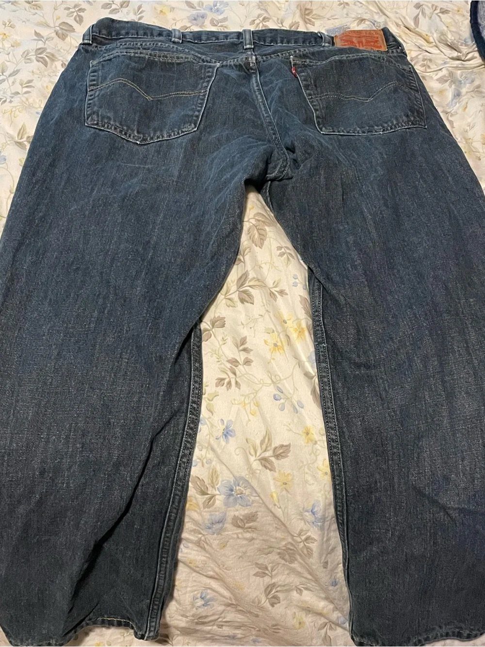 Men's Levi’s 559 Indigo Relaxed Straight Leg Jeans